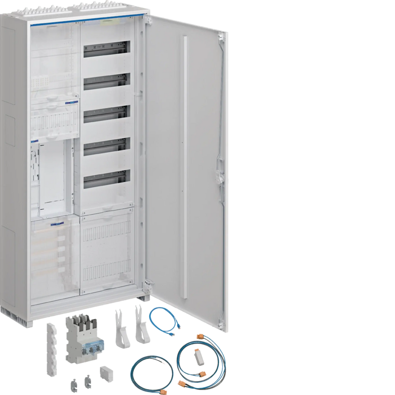 Komplettschr., univ.Z 1ZP BKE-I OKK VT5, APZ, SLS 40A, ESA, 1100x550x205mm, IP44 | Hager