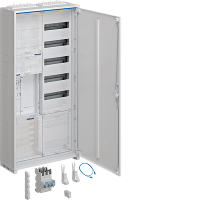 Komplettschr., univ.Z 1ZP RES BKE-I OKK VT5 APZ SLS 50A ESA 1100x550x205mm, IP44 | Hager