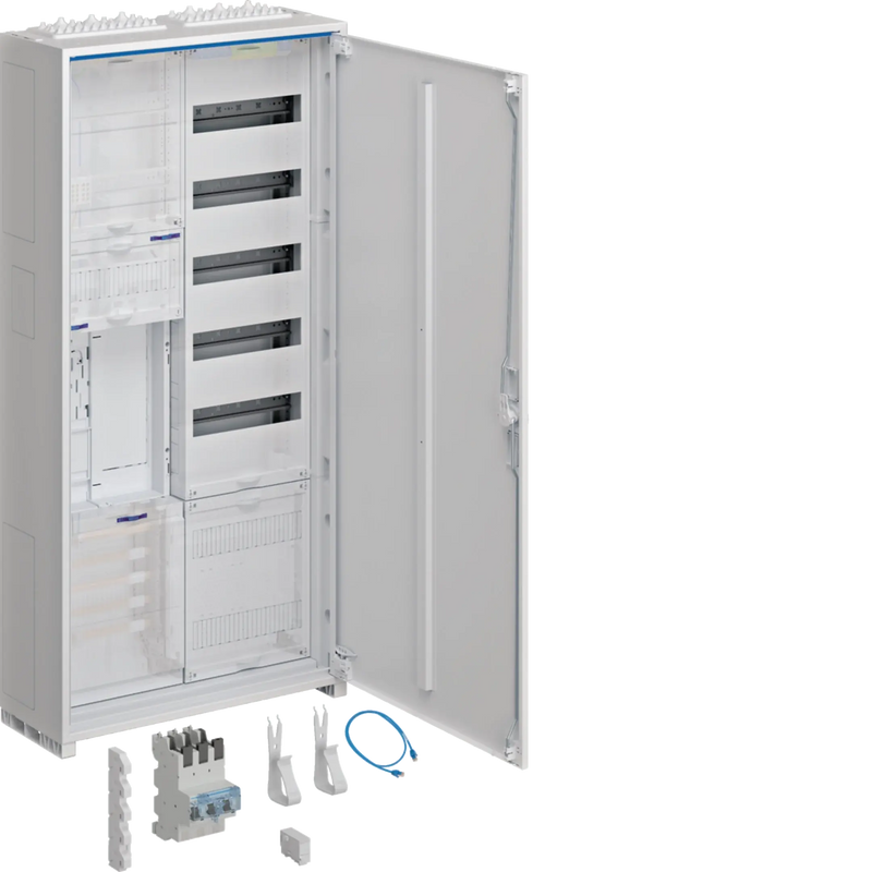 Komplettschr., univ.Z 1ZP RES BKE-I OKK VT5 APZ SLS 50A ESA 1100x550x205mm, IP44 | Hager