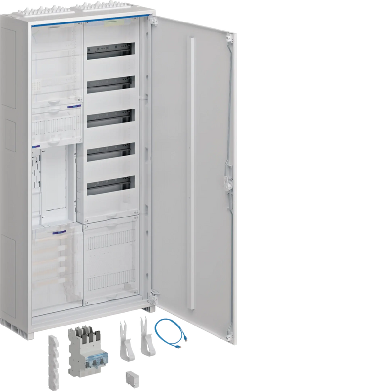 Komplettschr., univ.Z 1ZP RES BKE-I VT5 APZ SLS 63A, ESA, 1100x550x205mm, IP44 | Hager