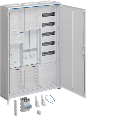 Komplettschr., univ.Z 1ZP RES SG BKE-I OKK VT5 APZ, SLS 50A, ESA, 1100x800x205mm | Hager