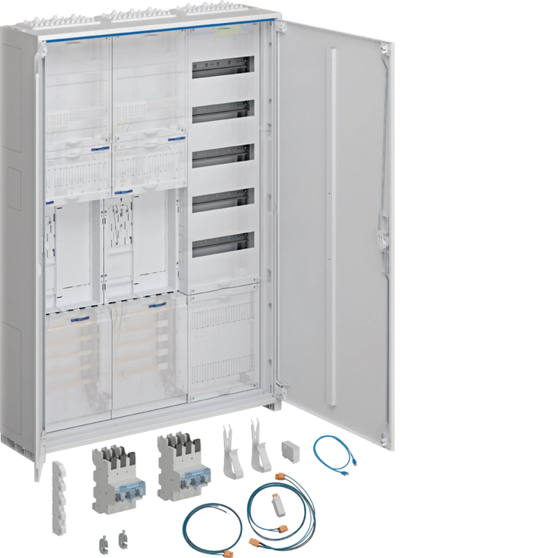 Komplettschr., univ.Z 2ZP RES BKE-I OKK VT5 APZb SLS 40A ESA 1100x800x205mm IP44 | Hager