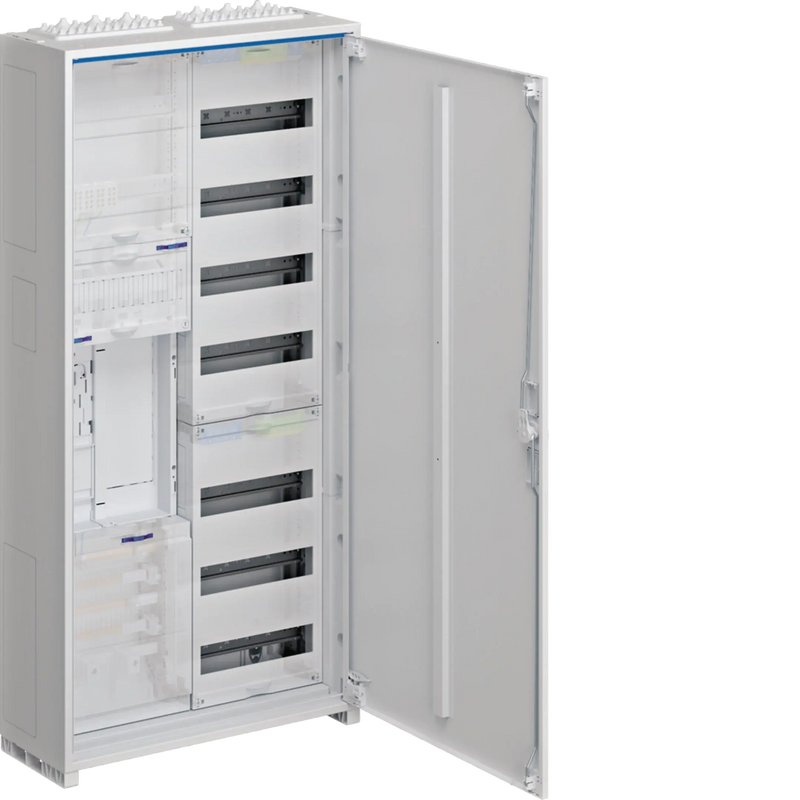 Komplettschrank 1ZP/VF-7rh, eHZ, 1100x550x205mm, IP44, SKII, 2-feld | Hager
