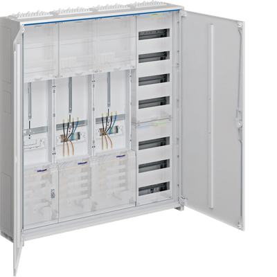 Komplettschrank universZ 1100x1050x205mm SKII IP44 2ZP/SG/VF-7rh 4feld Thüringen | Hager