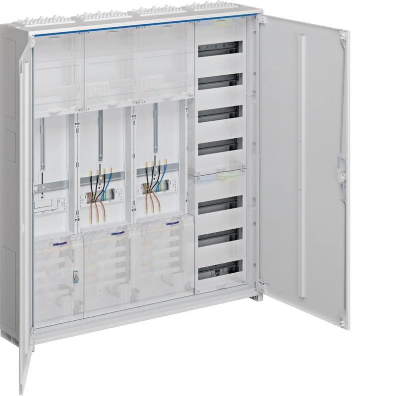 Komplettschrank universZ 1100x1050x205mm SKII IP44 2ZP/SG/VF-7rh 4feld Thüringen | Hager
