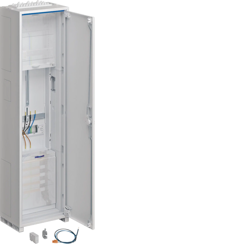 Komplettschrank universZ 1100x300x205mm 1Zählerplatz SKII, IP44 1-feld | Hager