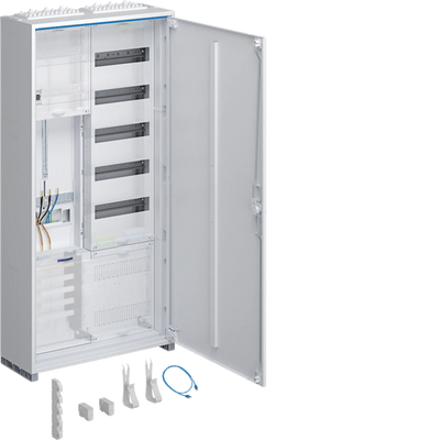 Komplettschrank universZ 1100x550x205mm SchutzklasseII IP44 1ZP/VF-5rh/APZ 2feld | Hager
