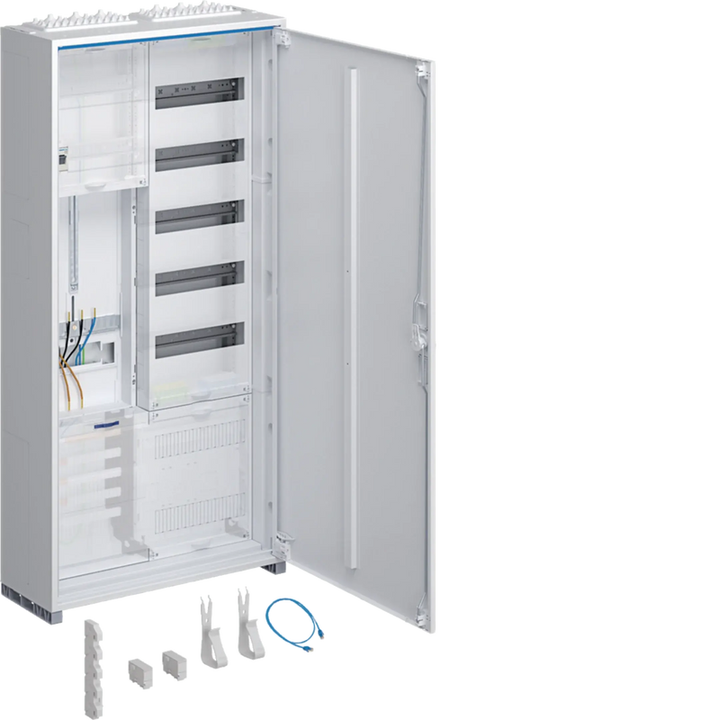 Komplettschrank universZ 1100x550x205mm SchutzklasseII IP44 1ZP/VF-5rh/APZ 2feld | Hager