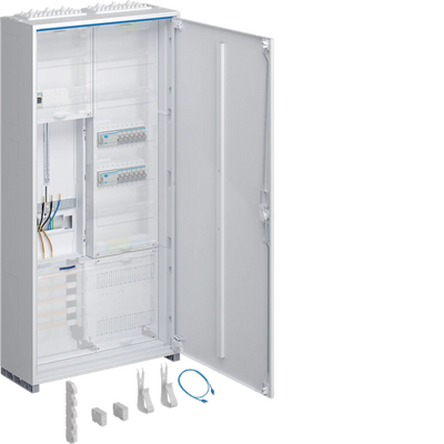 Komplettschrank universZ 1100x550x205mm SchutzklasseII IP44 1ZP/VF-5rh/APZ 2feld | Hager