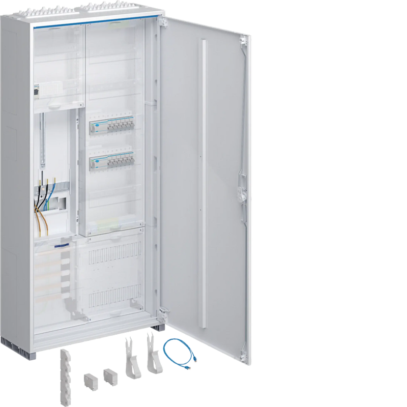 Komplettschrank universZ 1100x550x205mm SchutzklasseII IP44 1ZP/VF-5rh/APZ 2feld | Hager