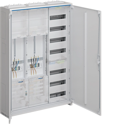 Komplettschrank universZ 1100x800x205mm SKII IP44 1ZP/SG/VF-7rh 3-feld Thüringen | Hager