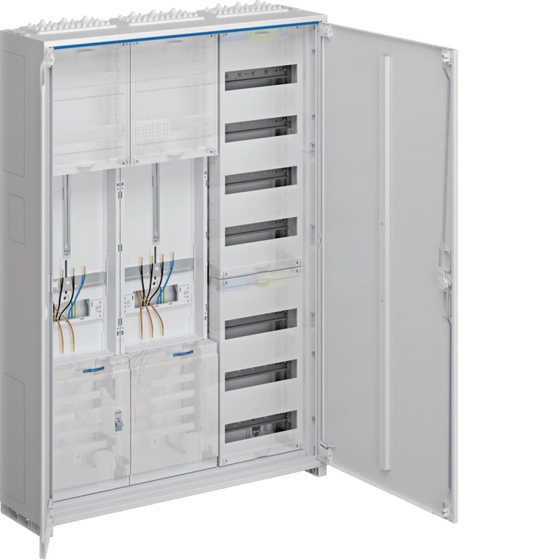 Komplettschrank universZ 1100x800x205mm SKII IP44 1ZP/SG/VF-7rh 3-feld Thüringen | Hager