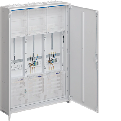 Komplettschrank universZ 1100x800x205mm SKII IP44 2ZP/SG/VF-7rh 3-feld Thüringen | Hager