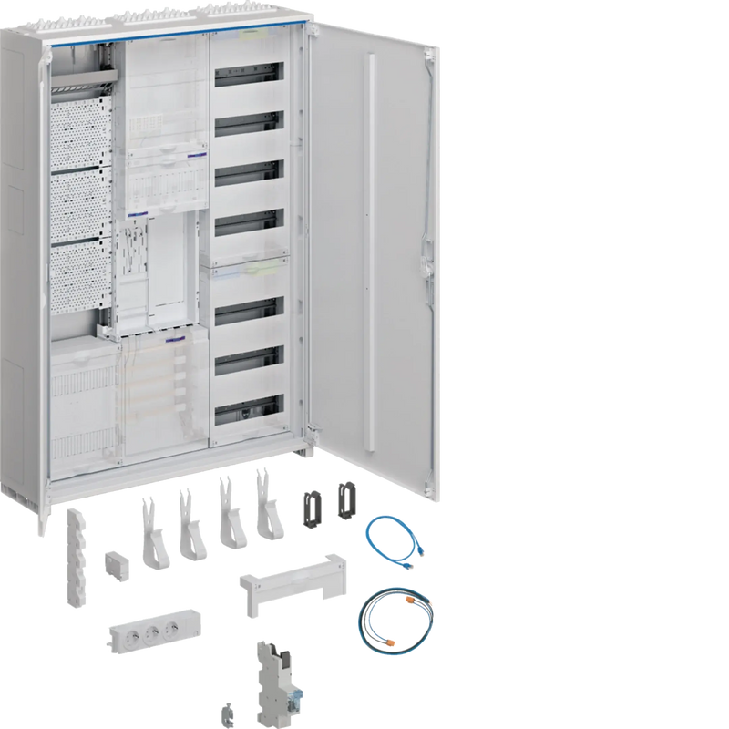 Komplettschrank universZ 1ZP BKE-I OKK APZ MM VT7 H=1100mm 3-feldig HLAK-5p. ESA | Hager