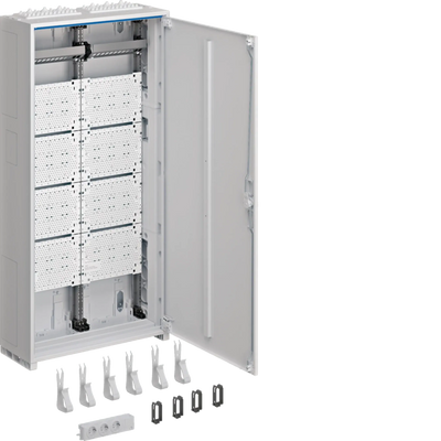 Komplettschrank, Multimedia, universZ, 1100x550x205mm, IP44, SKII, 2--feld | Hager