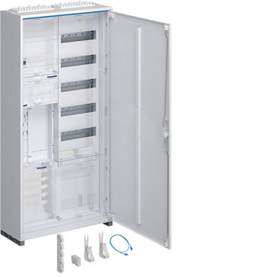 Komplettschrank, univers Z, 1 ZP BKE-I, APZ, VT5, H=1100mm, 2-feld., ESA | Hager