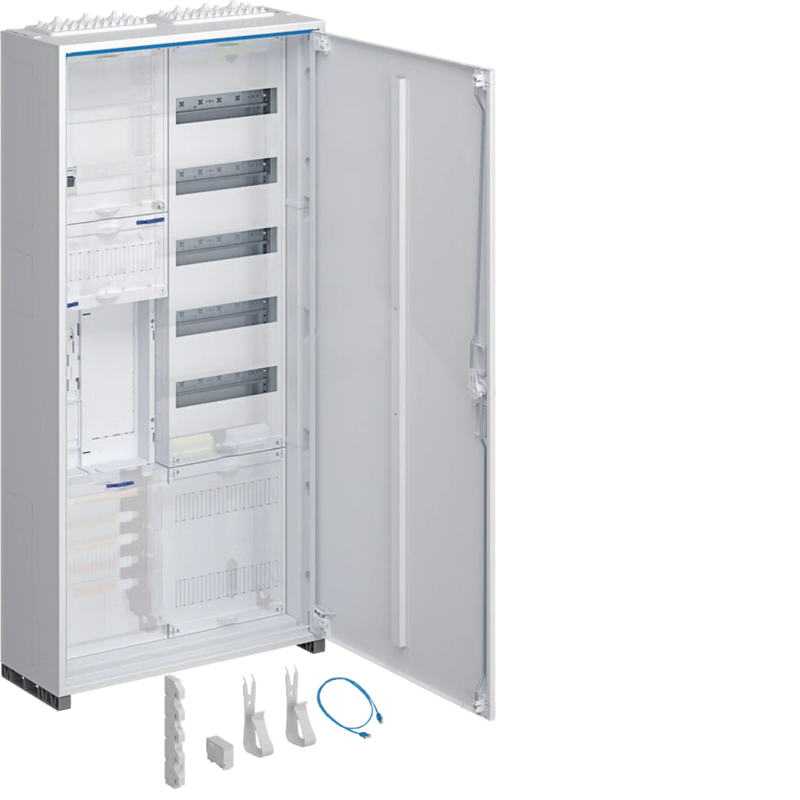Komplettschrank, univers Z, 1 ZP BKE-I, APZ, VT5, H=1100mm, 2-feld., ESA | Hager