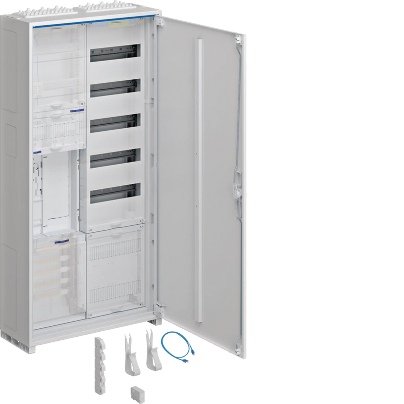 Komplettschrank, univers Z, 1 ZP BKE-I, APZ, VT5, H=1100mm, 2-feld., ESA | Hager