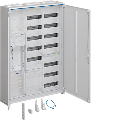 Komplettschrank, univers Z, 1 ZP, BKE-I, APZ, VT13, H=1100mm, 3-feldig, ESA | Hager