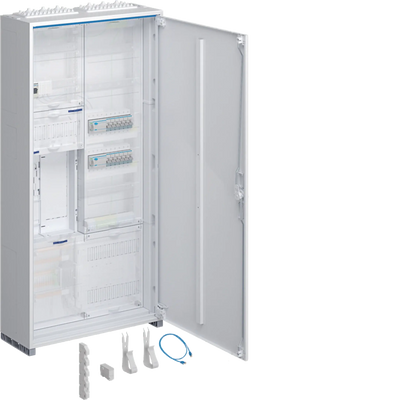 Komplettschrank, univers Z, 1 ZP, BKE-I, APZ, VT5, H=1100mm, 2-feld., ESA, REG | Hager