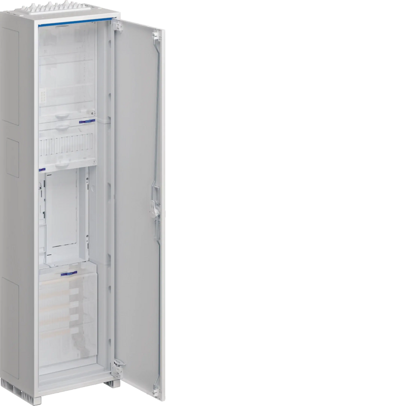 Komplettschrank, univers Z, 1 Zählerplatz, BKE-I, H=1100mm, 1-feld., | Hager
