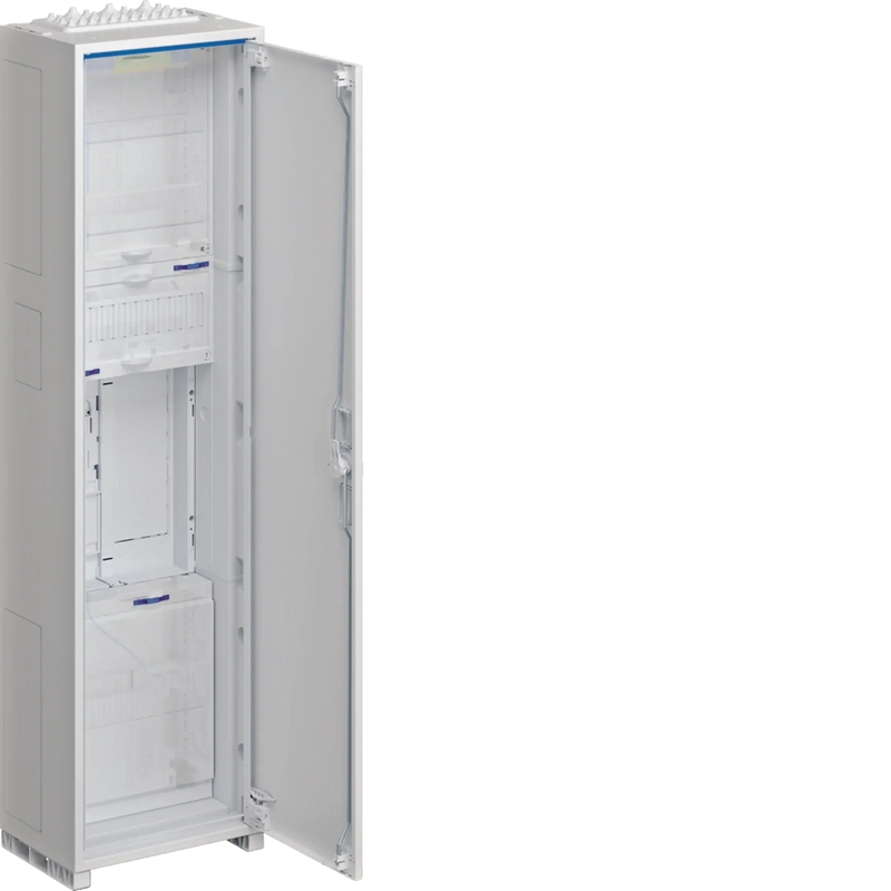 Komplettschrank, univers Z, 1 Zählerplatz, BKE-I, H=1100mm, 1-feldig | Hager