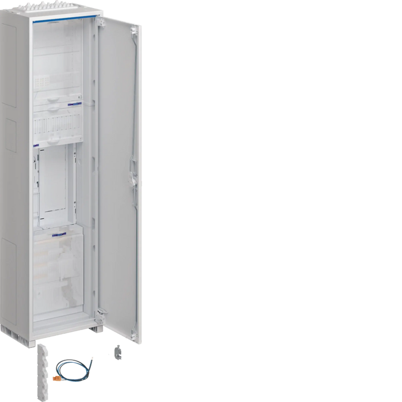 Komplettschrank, univers Z, 1 Zählerplatz, BKE-I, OKK, H=1100mm, 1-feldig, ESA | Hager