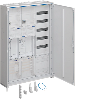 Komplettschrank, univers Z, 2 ZP, BKE-I, APZ, VT5, H=1100mm, 3-feld., ESA | Hager