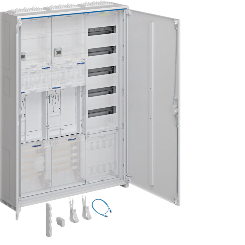 Komplettschrank, univers Z, 2 ZP, BKE-I, APZ, VT5, H=1100mm, 3-feld., ESA | Hager