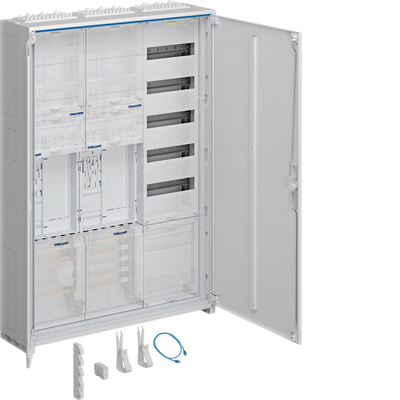 Komplettschrank, univers Z, 2 ZP, BKE-I, APZ, VT5, H=1100mm, 3-feld., ESA | Hager