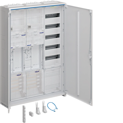 Komplettschrank, univers Z, 2 ZP, BKE-I, APZ, VT5, H=1100mm, 3-feld., ESA | Hager