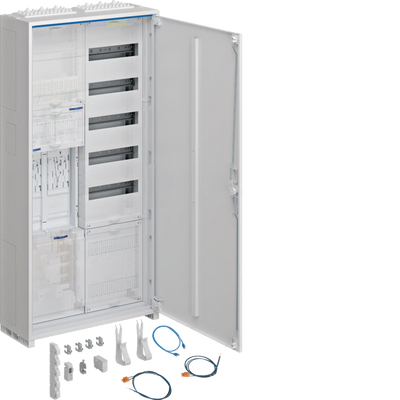 Komplettschrank, univers Z, 2 ZP, BKE-I, OKK, APZ, VT5, H=1100mm, 2-feld, ESA | Hager