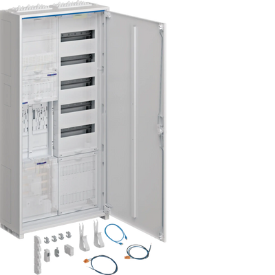 Komplettschrank, univers Z, 2 Zählerplätze, BKE-I, APZ, VT5, H=1100mm, 2-feld. | Hager