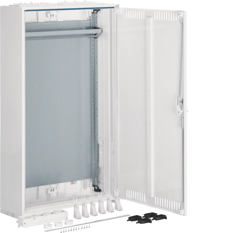 Komplettschrank, universZ, 950x550x205mm, multimedia,SchutzklasseII,IP44,2--feld | Hager