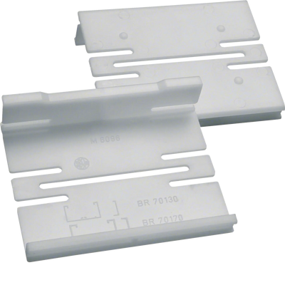 Kupplungs Paar zu Brüstungskanal BR/H 70x130mm aus Polystyrol | Hager