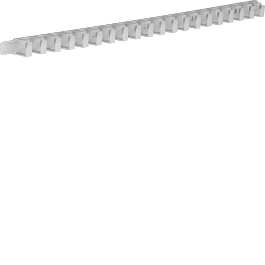 Verdrahtungskanal flexibel Klebeband halogenfrei 10mm L= 0,25m lichtgrau