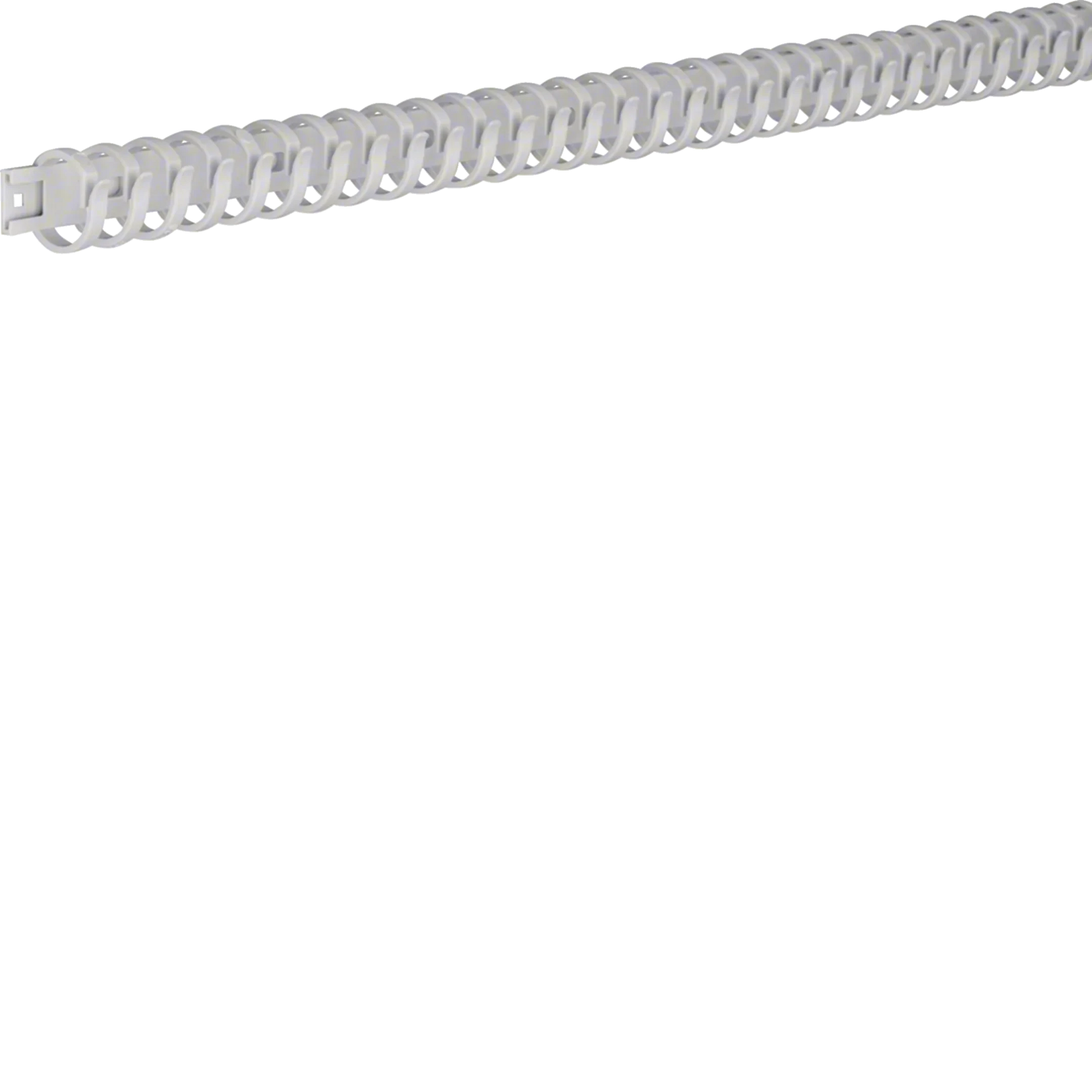 Verdrahtungskanal flexibel Klebeband halogenfrei 20mm L=0,5m lichtgrau | Hager
