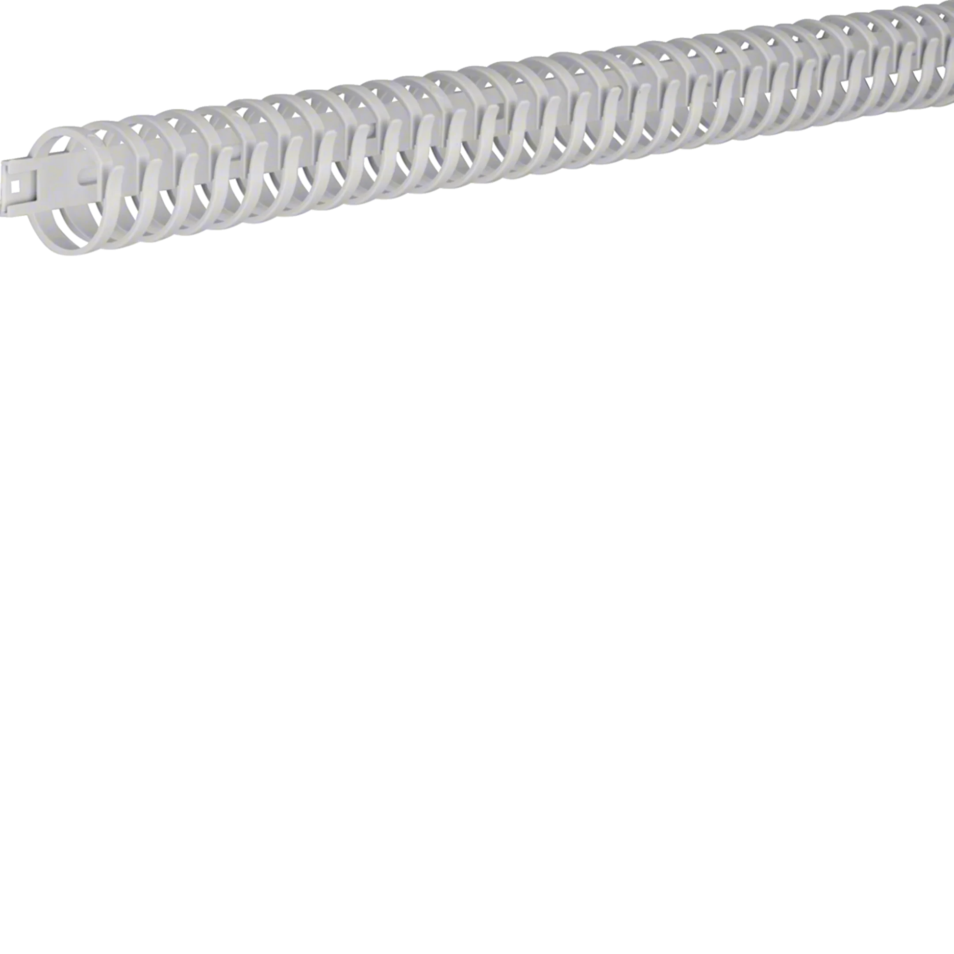 Verdrahtungskanal flexibel Klebeband halogenfrei 30mm L=0,5m lichtgrau | Hager