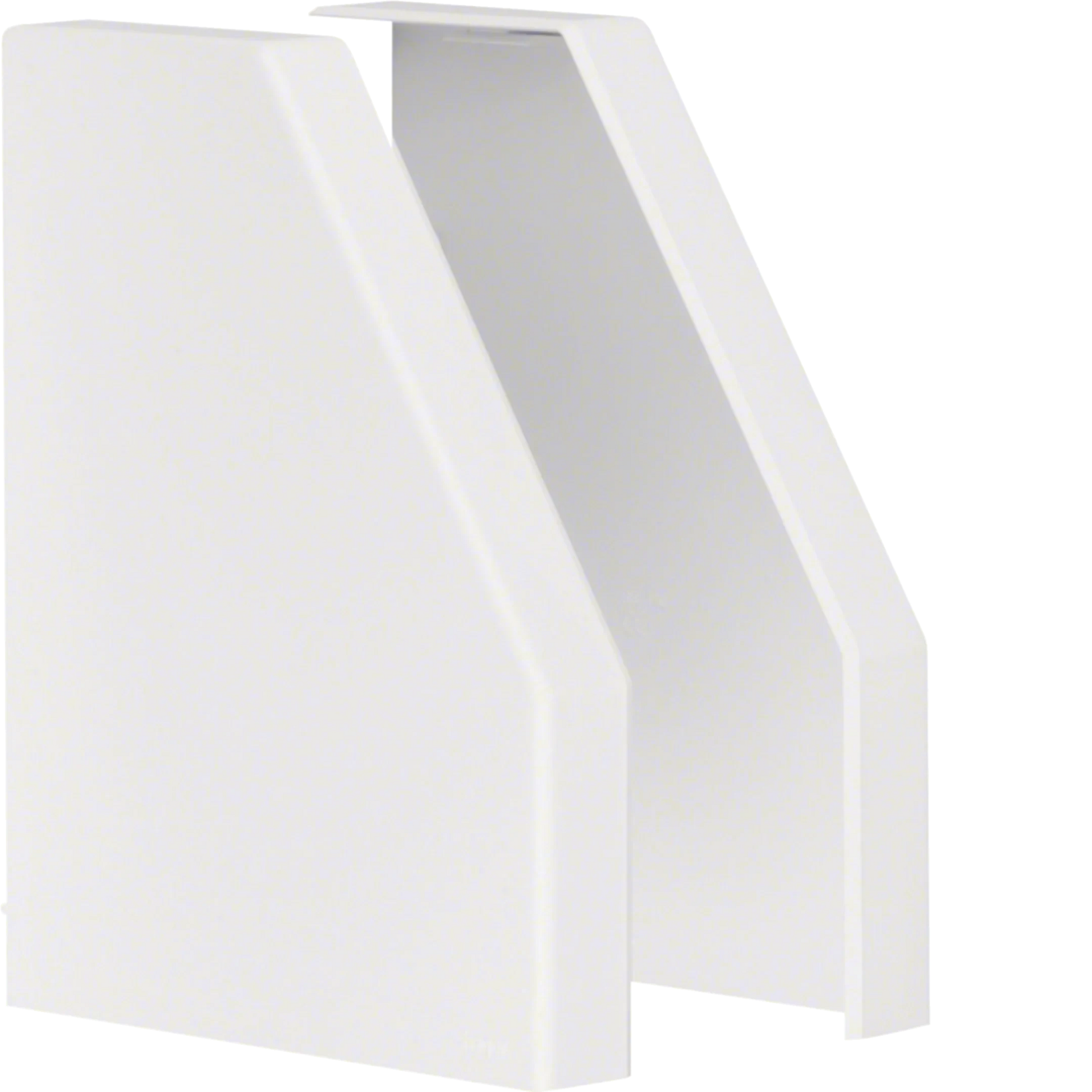 Endstück Paar schnittkaschierend zu Rangierkanal RK 190x150mm reinweiß | Hager