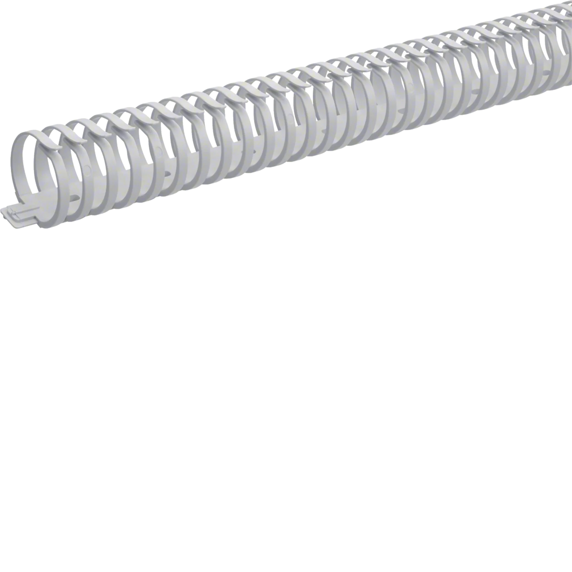 Verdrahtungskanal flexibel Klebeband halogenfrei 40mm L=0,5m lichtgrau | Hager