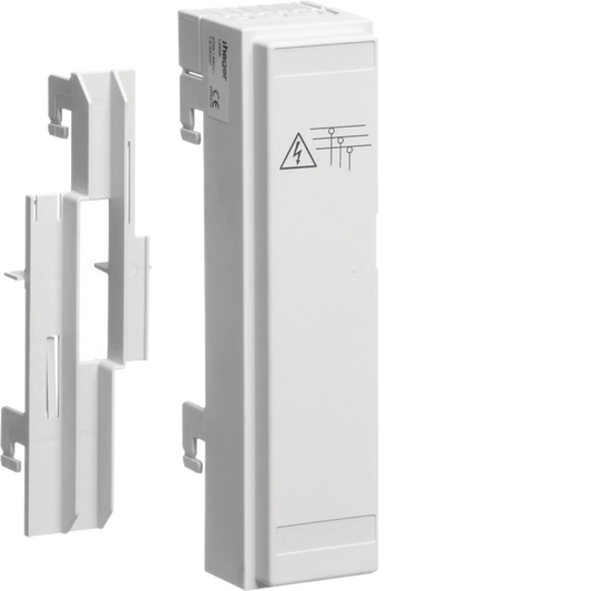 Anschlussmodul 54mm leer für Sammelschiene 60mm ohne Anschlussklemmen | Hager