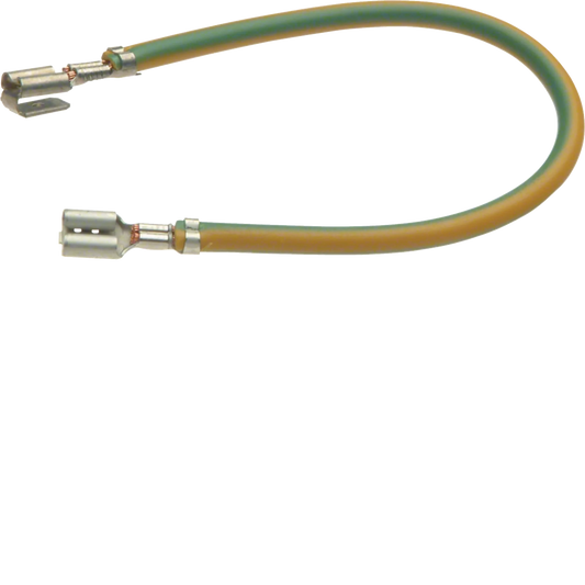 Erdungsleitung steckbar Länge 150mm grün-gelb | Hager