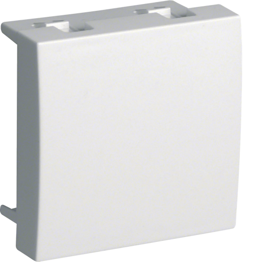 Blindblende 2M reinweiß 45x45mm | Hager