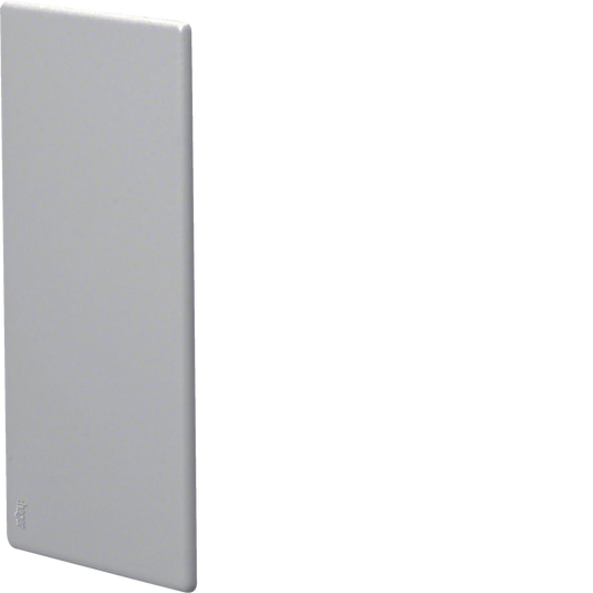 Endstück zu BRA 70x130mm aus Zink-Druckguß in steingrau | Hager