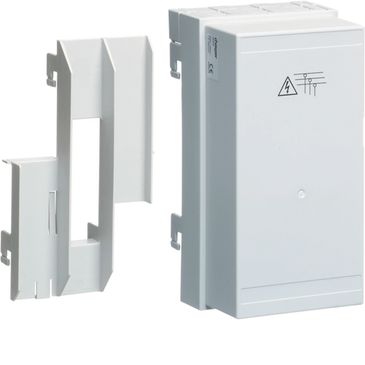 Anschlussmodul 108mm/leer für Sammelschiene 60mm ohne Anschlussklemmen | Hager