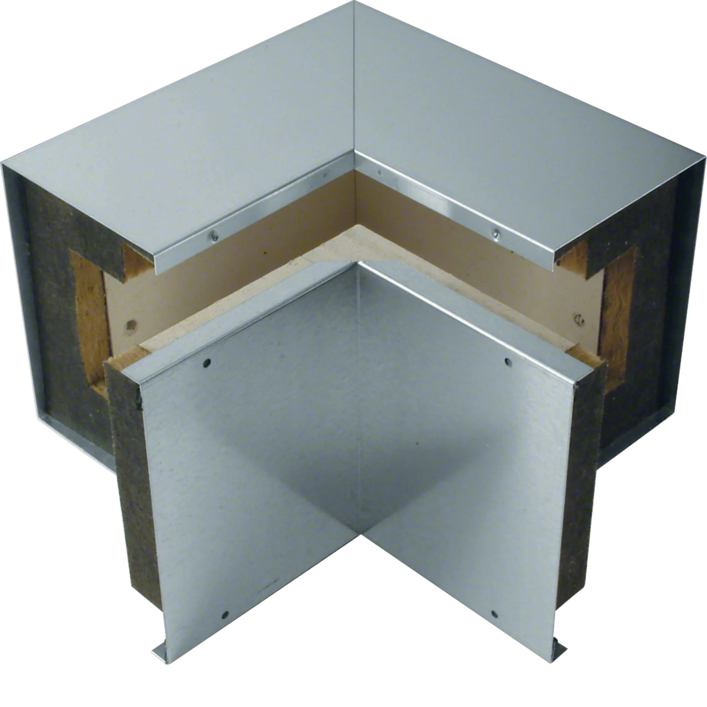 Inneneck zu Brandschutzkanal FWK 30 Rauchdichtheit I90 50x60mm verzinkt | Hager