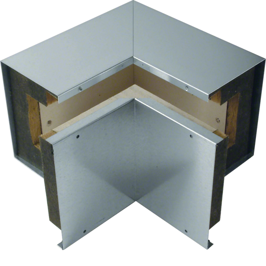 Inneneck zu Brandschutzkanal FWK 30 Rauchdichtheit I90 50x60mm verzinkt | Hager