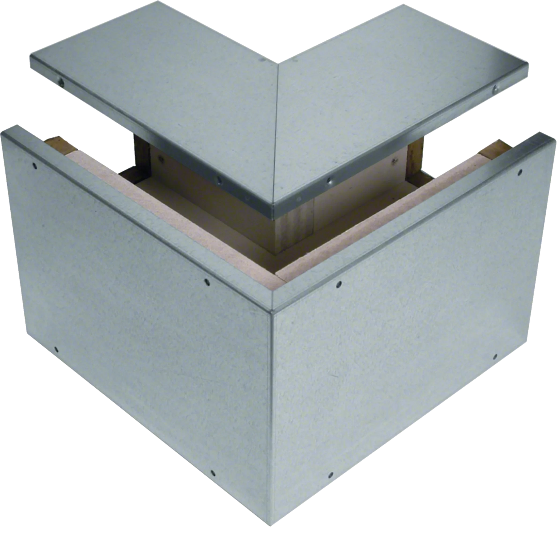 Außeneck zu Brandschutzkanal FWK 30 Rauchdichtheit I90 50x60mm verzinkt | Hager