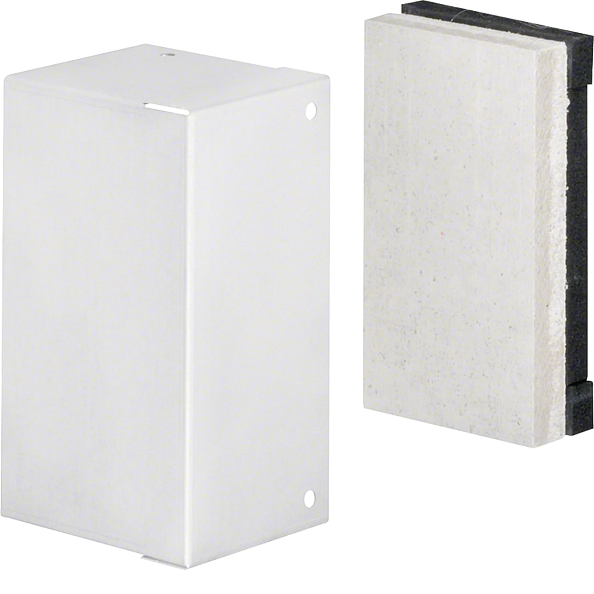 Endstück zu Brandschutzkanal FWK 30 Rauchdichtheit I90 50x110mm reinweiß | Hager