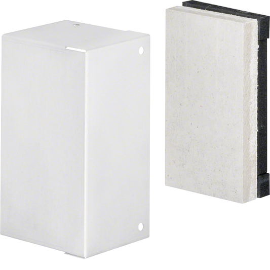 Endstück zu Brandschutzkanal FWK 30 Rauchdichtheit I90 50x110mm reinweiß | Hager